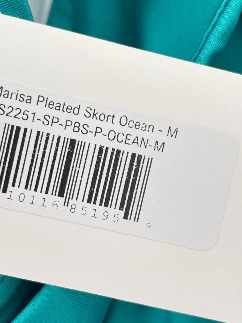 Amy Sport Ocean Green MARISA Pleated Skort Golf Skirt Size XS - NWT